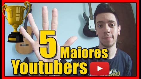 5 Maiores Youtubers Do Mundo Canais Do Youtube Youtube