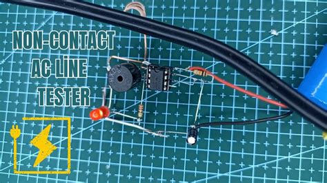 How To Make A Non Contact Ac Line Checker Voltage Detector Circuit Ne555 Arduino Attiny85