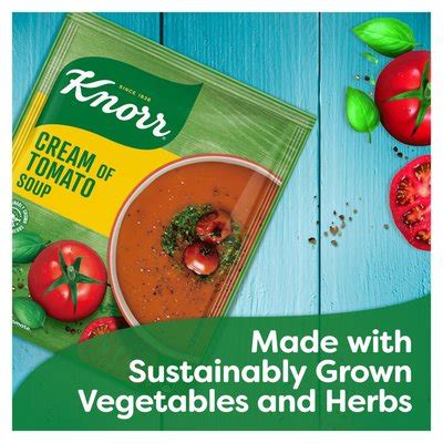 Knorr Cream Of Tomato Thickening Soup G Pnp