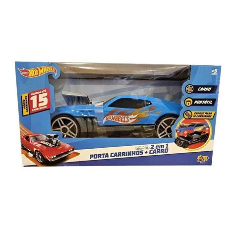 Kit Porta Carrinho Modular Hot Wheels Caixa Carrinhos Hot Wheels Mattel Pontofrio