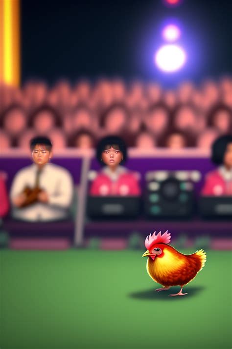 Lexica Stupid Chicken At An Virtual Idol Concert Cartoon