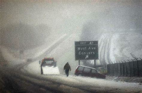 WINTER BLASTS FROM THE PAST Historic Blizzard Photos ABC7 New York