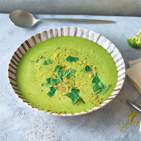 Broccoli Erbsen Suppe Mit Minze Rezept Ww Deutschland