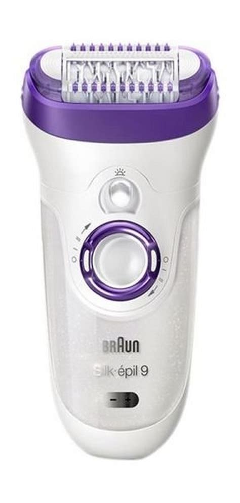 Braun Silk 9 Epilator (5 attachments) - (SE9561) White/Purple Price in ...