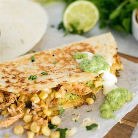 Mexican Street Corn Quesadilla Tidbits Marci