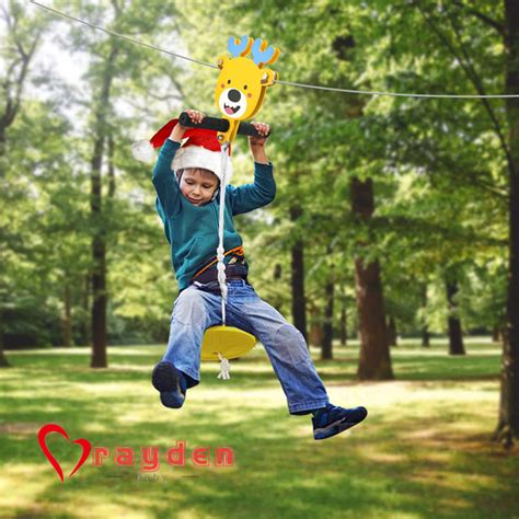 Zip Line Kits- Zipline Kit for Backyard, Lovely Zipline Kit for Kids ...