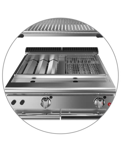 Gas Lava Stone Grill M Grill En Fonte M Sur Compartiment