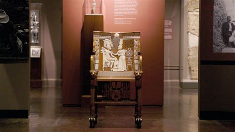 Replica of King Tut's throne comes to Harvard — Harvard Gazette