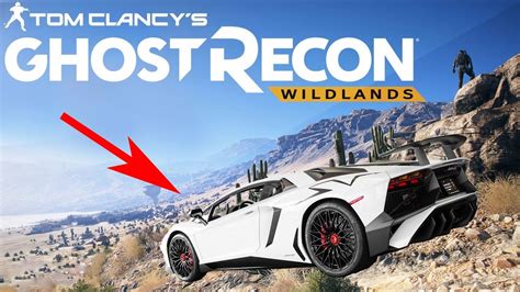 Ghost Recon Wildlands O Carro Mais Rápido Rare Car Lamborghini Youtube