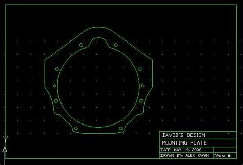 Uz Bellhousing Bolt Pattern Cad Lexus Toyota V Uzfe Forums