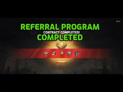 WOT Completing The Referral Program What Tank Would You Chose YouTube