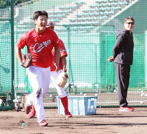 【広島】新井貴浩監督「木下いいですねー」「自分の若い頃とかぶる」育成3年目外野手を絶賛 スポーツ報知