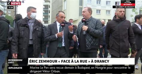 Zemmour dans Face à la rue La ville de Drancy dénonce le cirque