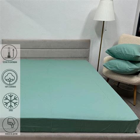 Простынь на резинке Novita Фланель 160х200 Зимняя коллекция Super Soft ...
