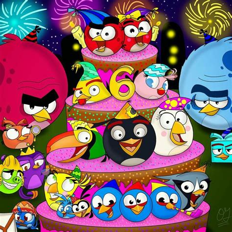 Pin De Chloee En Angry Birds Toons The Blues Jay Jake And Jim Bubbles Luca Birds Dibujos