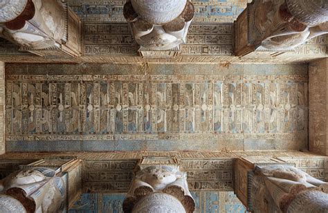 The Ceiling of Dendera Temple Photograph by Sailingstone Travel