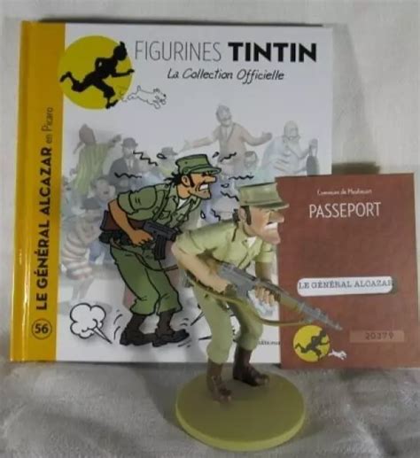 Figurine Tintin Collection Officielle Le G N Ral Alcazar En Picaro N