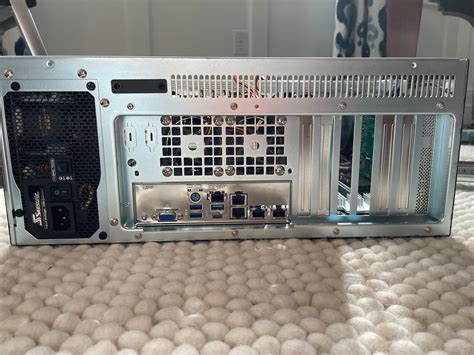 4U Hot Swap Server Short Mid Length Case AMD Threadripper 3960 Based Pawn Shop Sold