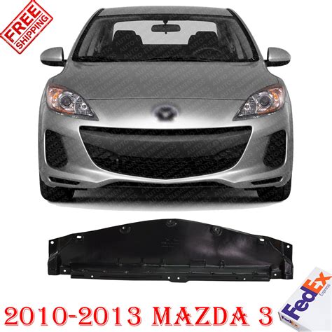 Front Engine Under Cover Splash Shield For 2010 2013 Mazda 3 Ebay