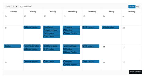 Progress Kendo Vue Scheduler Examples Codesandbox