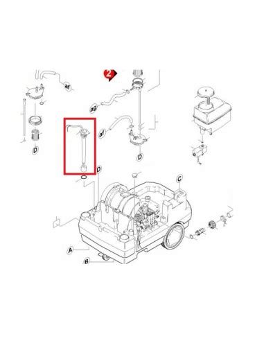 Sonde de Niveau 047 pour Nettoyeur Haute Pression HDS 558C Kärcher