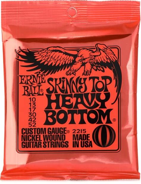 Ernie Ball Skinny Top Heavy Bottom Slinky Nickel Wound Electric