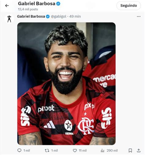 Expulso No Clássico Gabigol Posta Foto Sorrindo E Revolta Torcedores