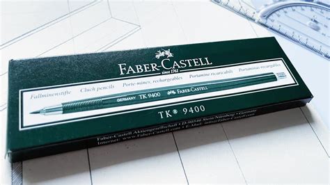 Faber Castell TK 9400 2mm Clutch Pencil Lead Holder UNBOXING First