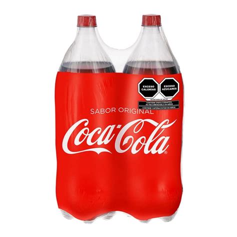 Refresco Coca Cola Sabor Original 2 Botellas De 2 L Cu Walmart