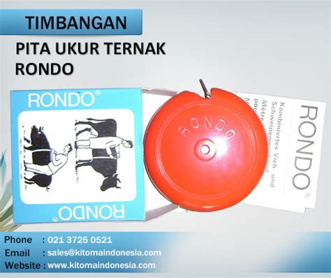 Pita Ukur Ternak Rondo