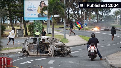 France Declares State of Emergency Amid Protests in New Caledonia - The