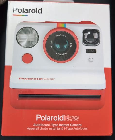 Polaroid Now Itype Instant Camera Red Ebay