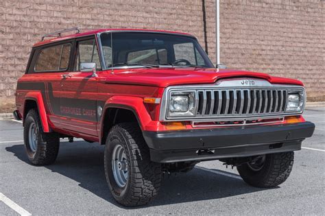 No Reserve 1983 Jeep Cherokee Chief 4x4 4 Speed For Sale On BaT