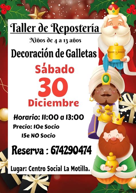 Taller De Reposter A Para Ni Os En Cs La Motilla Doshermanas