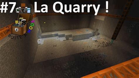 Fr Minecraft La Bo Te Mods Ep Quarry La Rescousse