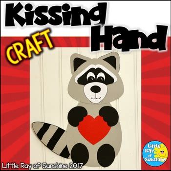 Kissing Hand Craft Back to School by Little Ray of Sunshine | TpT