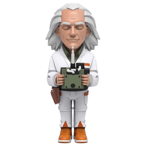 Mighty Jaxx Statue Yarms Volver Al Futuro Set Doc Brown Y Marty Mcf