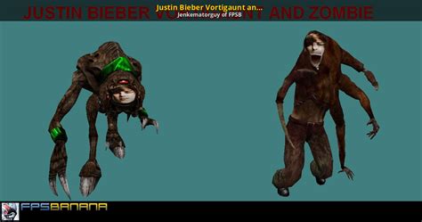 Justin Bieber Vortigaunt And Zombie Half Life Mods