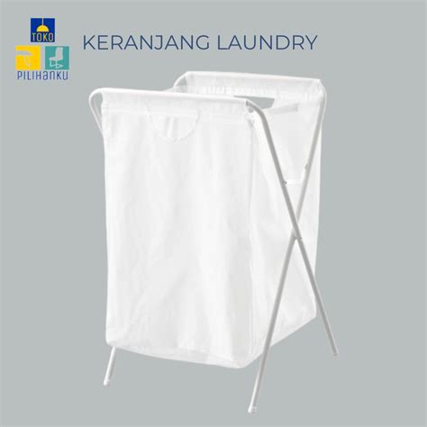 Jual Keranjang Laundry Bag Baju Lipat Tempat Cucian Tempat Baju Kotor