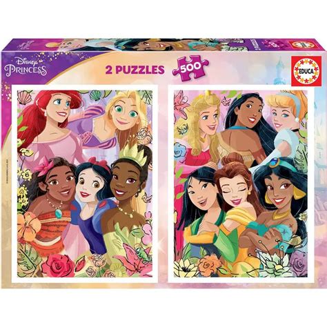 Disney Princesses Puzzle 2x500pcs Fanbase