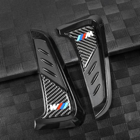 Bmw Car Side Fender Air Vent Trim Covers Shark Gills Stickers For E36 E46 E30 E90 F10 F30 E39