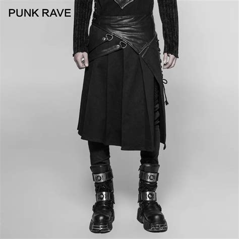 PUNK RAVE Punk Rock Removable Half Skirt Vintage Japanese Removable