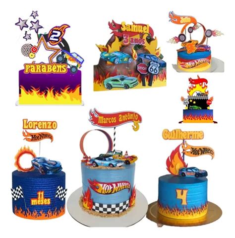 Arquivo Digital Topper Hot Wheels Temas Mod MercadoLivre