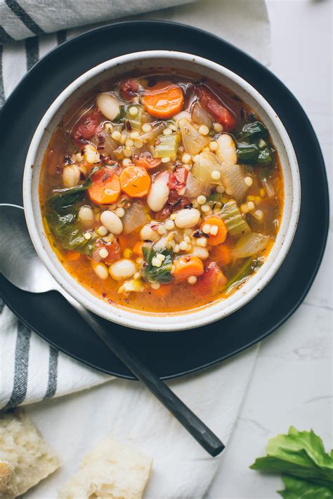 Escarole White Bean and Tomato Soup - Taste Love and Nourish