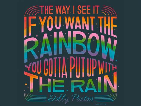 Dribbble - Dolly-Parton-Rainbow-Quote_wide.jpg by Rachel Eck