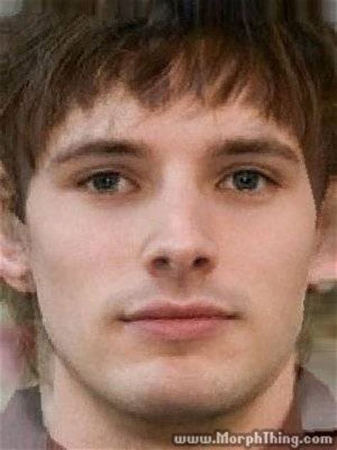 Morphed Image Of Colin Morgan And Bradley James Merlin On BBC Fan Art