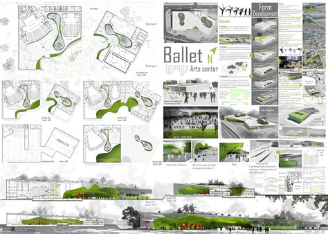 Ballet arts center :: Behance