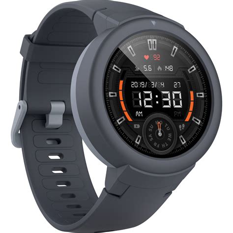 Amazfit Verge Lite Gps Smartwatch Gray W Us N B H Photo