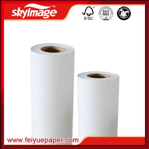 Fast Dry Sublimation Transfer Paper 100GSM 74inch For Polyester