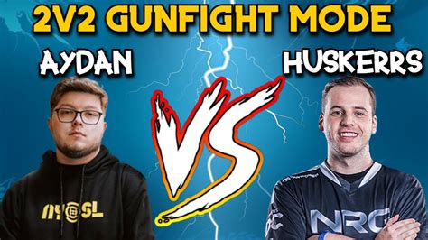 WARZONE Aydan Vs Huskerrs GunFight Mode YouTube